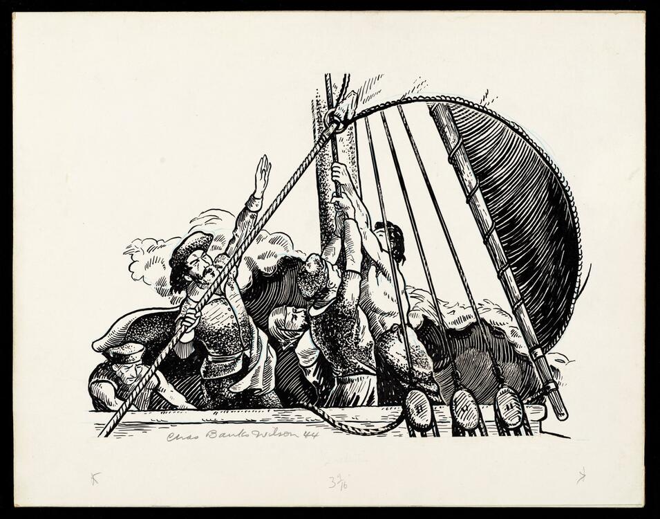 The Order of Good Cheer / Charles Banks Wilson Gilcrease Museum